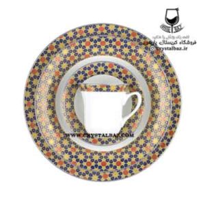 سرویس 108پارچه والندورفرطرح صوفی پیکره شهرزاد چینی زرین ایران