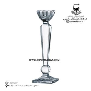 شمعدان 30 سانت ستونی کریستال بوهمیا چک